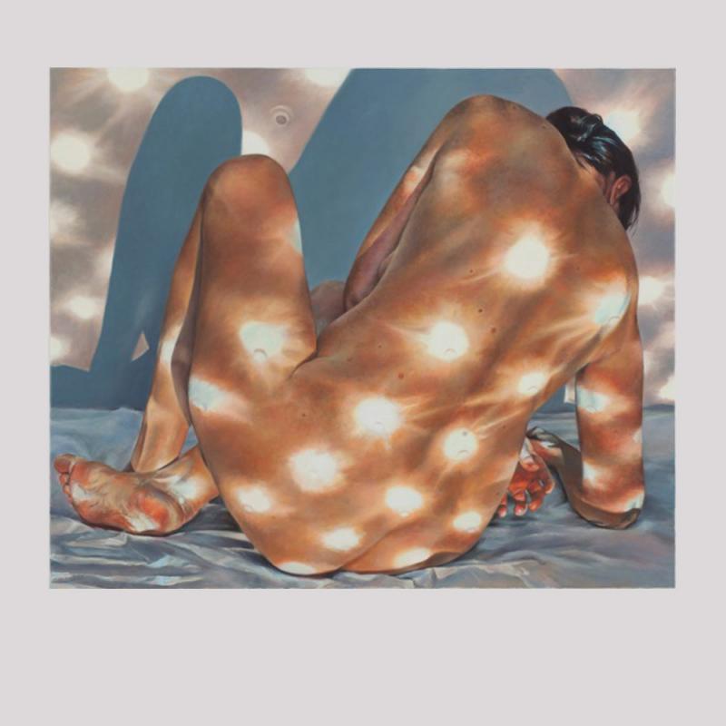Marina Schulze, ohne Titel (A III), 2017 	100 x 120 cm, Öl auf Leinwand